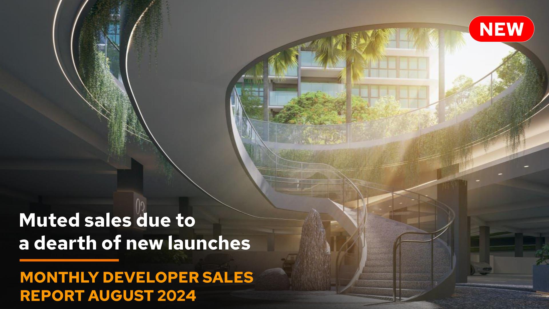 Monthly Developer Sales August 2024